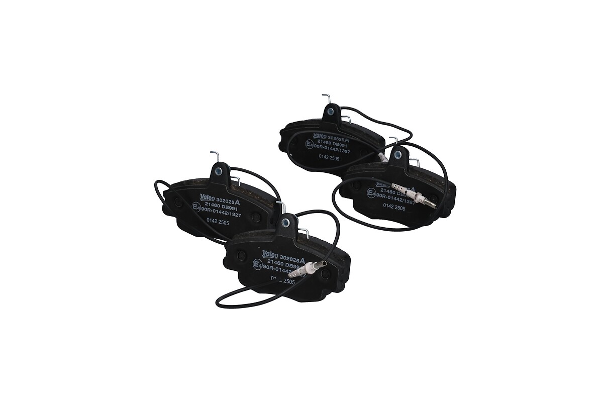 Jeu de 4 plaquettes de frein VALEO ref. 302625A
